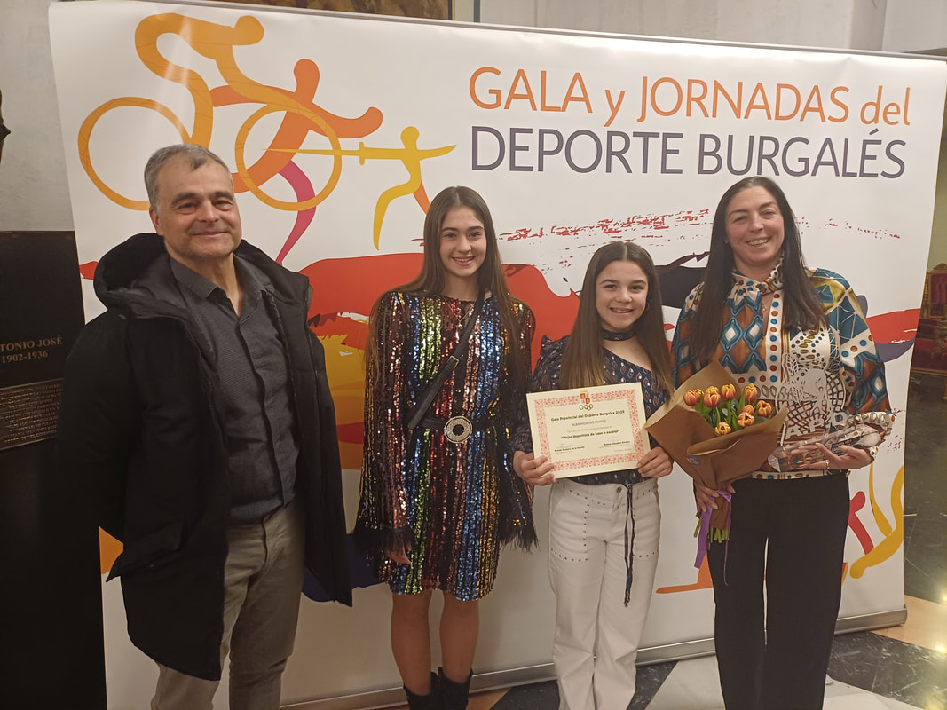 Representación del CGB en la Gala del deporte burgalés 2025.