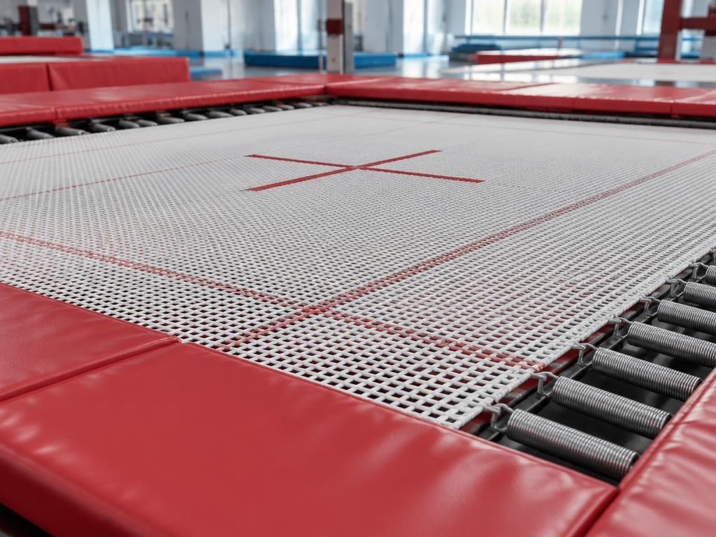 Gimnasia trampolín: imagen ilustrativa de los aparatos